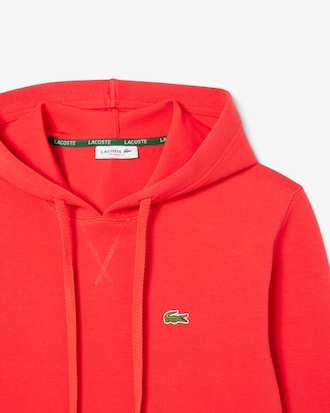 더블페이스 피케 후드 스웻셔츠