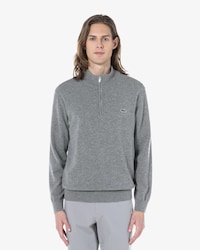 베이직 반집업 풀오버