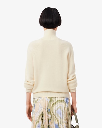 카디드울 하프버튼 스웨터