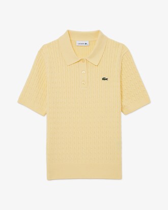 케이블 스웨터 폴로 셔츠