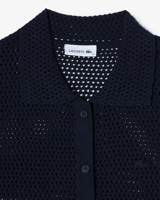 크로셰 반팔 가디건