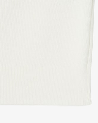 미니 립 반팔 스웨터 폴로셔츠