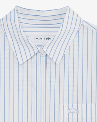 릴렉스핏 스트라이프 포플린 셔츠