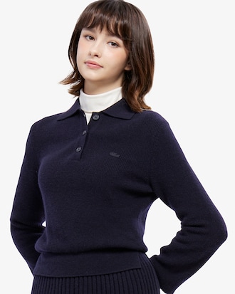 핏앤플레어 스웨터 드레스