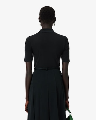 나노 실크 슬림핏 반소매 폴로