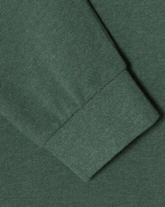 프렌치 레귤러핏 긴팔 베이직 폴로