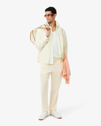 레귤러 핏 라이트 포플린 치노