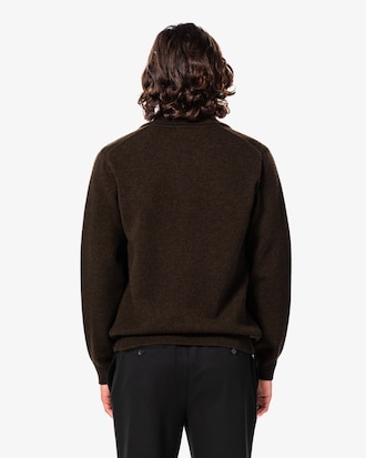 하프 버튼 풀오버