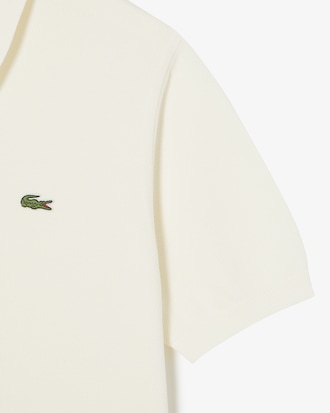 변형 피케 반팔 스웨터 폴로셔츠