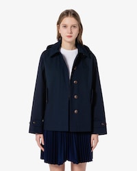 뉴 후드 트렌치