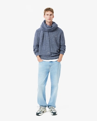 멜란지 크루넥 풀오버