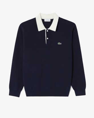 립조직 럭비 스웨터 폴로셔츠