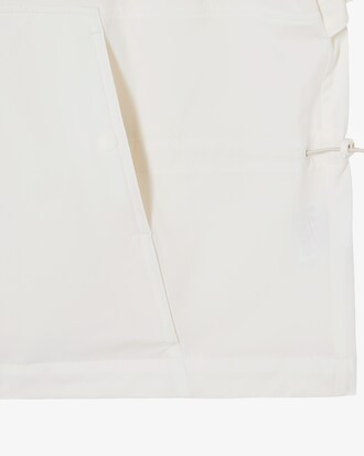 실루엣 반팔 우븐 아노락