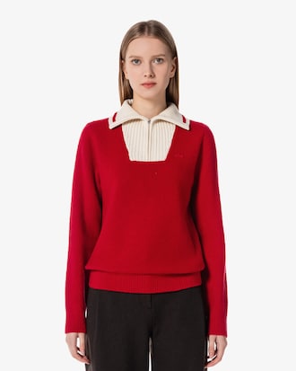 브클 하프집업 스웨터