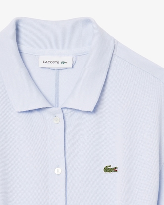 핏앤플레어 벨티드 폴로 드레스