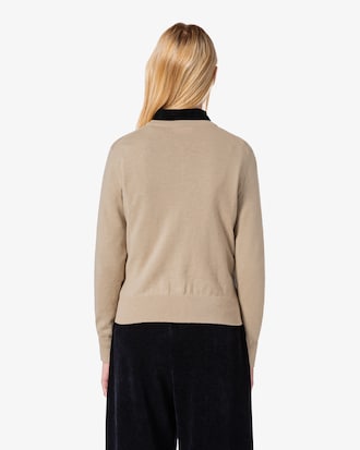 베이직 크루넥 가디건