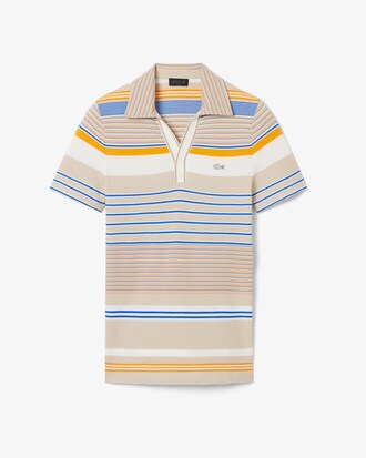 남성 헤비 피케 스트라이프 슬림 폴로