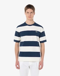 오버핏 밀라노 스트라이프 티셔츠