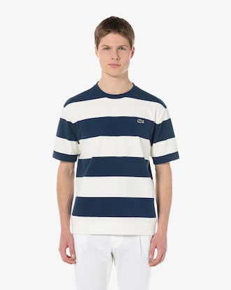 오버핏 밀라노 스트라이프 티셔츠