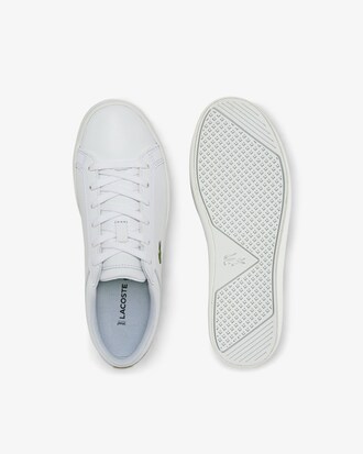 스트레이트셋 레더 스니커즈