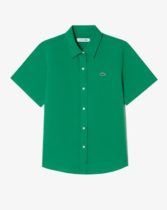 린넨 반팔 셔츠