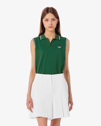 테니스 슬리브리스 폴로 셔츠