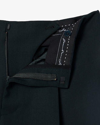 라이트 울 와이드 테일러드 팬츠