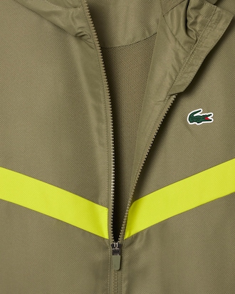 모노그램 패턴 바람막이