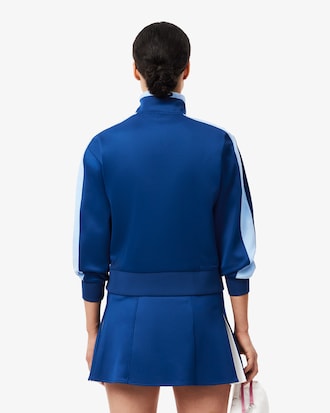 컬러블럭 하프짚업 스웻셔츠