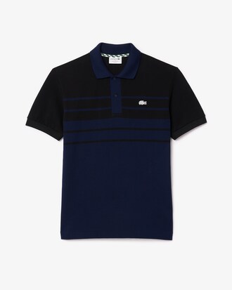 MIF 스트라이프 컬러블록 폴로