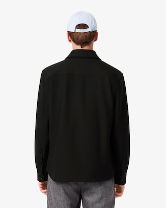 오버셔츠핏 더블 페이스 셔츠