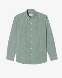 샴브레이 스트라이프 셔츠