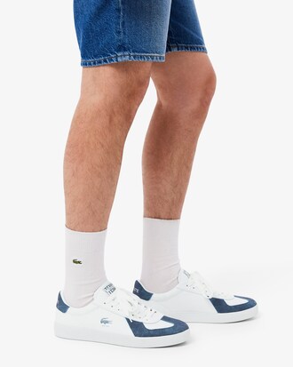 남성 Baseshot Pro 레더 스니커즈