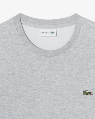 시그니처 테크니컬 피케 크루넥 스웻셔츠