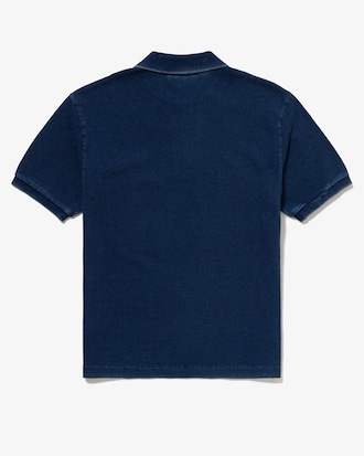 JP 인디고 반팔 폴로 셔츠