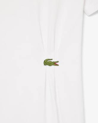 픽스드 크록 코튼 드레스