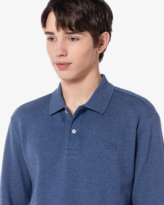 스웨터라이크 긴팔 폴로