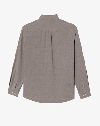 플란넬 체크 셔츠