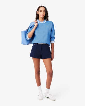 MIF 변형 립조직 스웻 셔츠