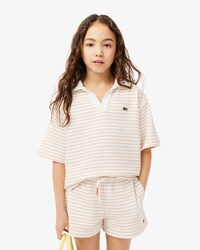 키즈 썸머 스트라이프 폴로