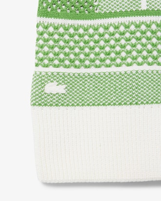 자카드 그래픽 드레스