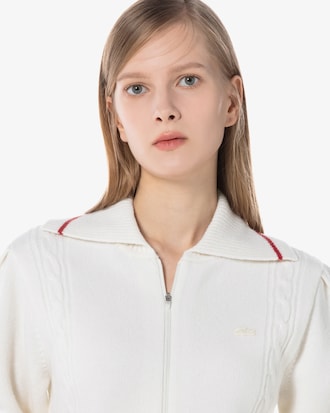 반팔 집업 가디건