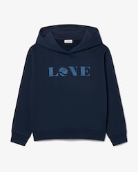 키즈 LOVE 그래픽 후드 스웻셔츠