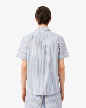 썸머 스트라이프 반팔 셔츠