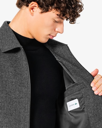 울 트러커 자켓