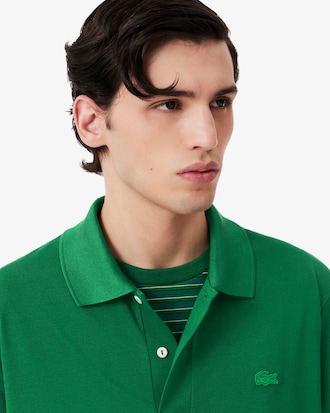 남성 실크 피케 L.12.12 클래식 폴로