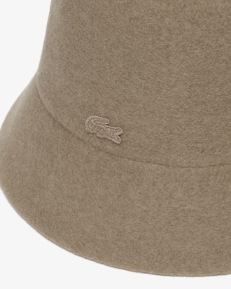 울 블랜드 버킷햇