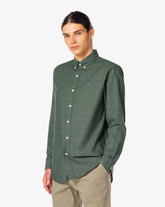 플란넬 체크 셔츠