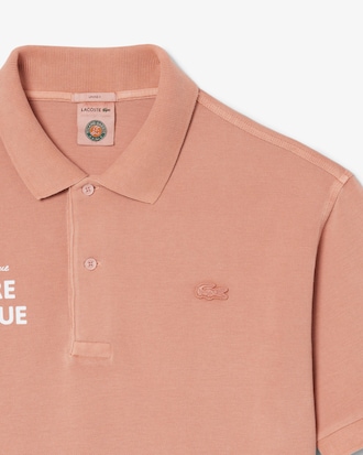 롤랑가로스 그래픽 반팔 폴로 셔츠