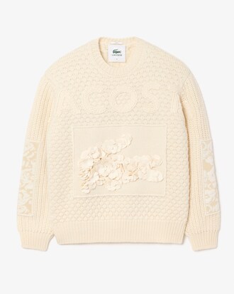 Lemarie 패치워크 크루넥 스웨터